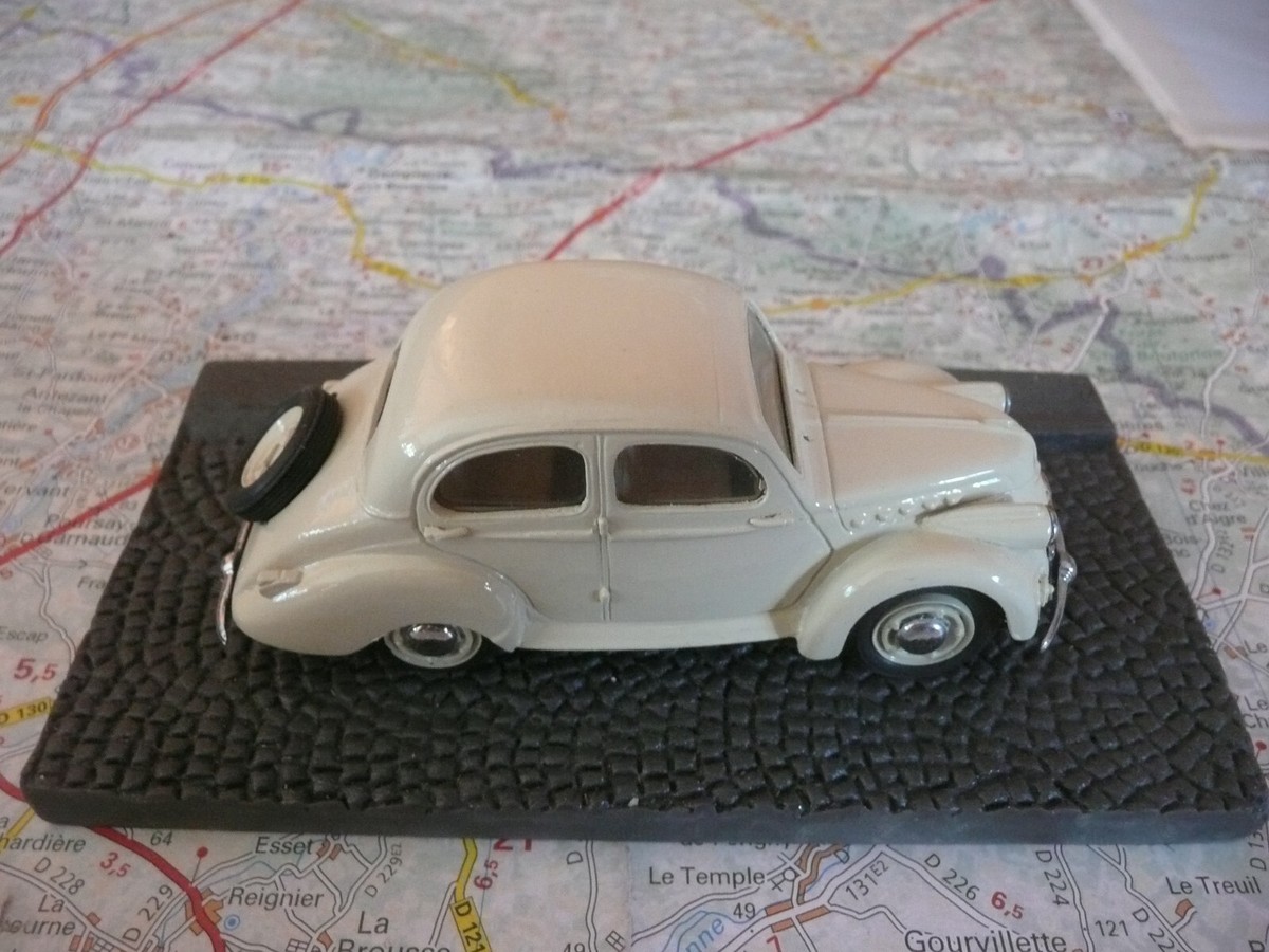 PANHARD Dyna X 1950 Ancienne CCC en White Métal 1/43 avec