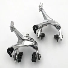 Tektro R313 Front Rear Dual Pivot Road Bike Caliper Brake, 39-52mm Reach, Silver