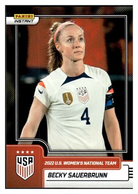 BECKY SAUERBRUNN 2022 Panini Instant USA Soccer Women Collection #28 Sp
