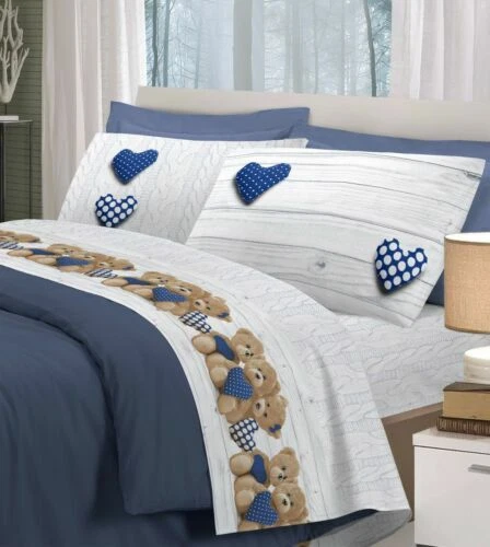 Colchas y cubrecamas decorativas colchas azules