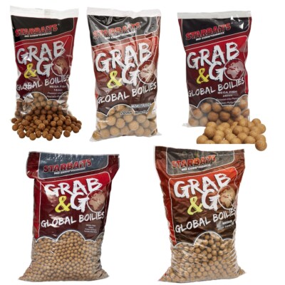 STARBAITS G&G GLOBAL BOILIES MEGA FISH 14-20-24mm