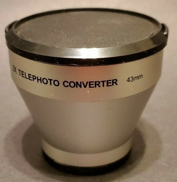 Tiffen Mega Plus 2x Telephoto Converter 43 mm to 67 mm w Caps - Image 2 of 4