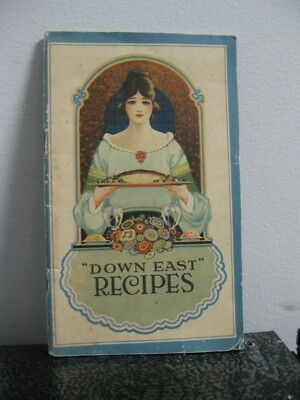 B&M Baked Beans Burnham & Morrill Co. 1923 Down East Recipes Vintage