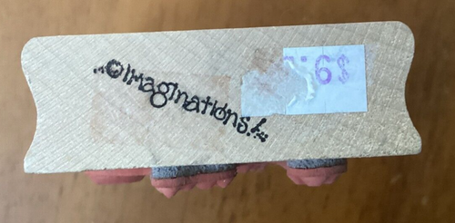 Imaginaciones solo escondiéndose en zanja mujer enojada humor PMS broma sello de goma - Imagen 3 de 4