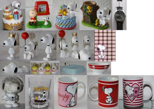 + Snoopy/Peanuts Artikel: Figur/Bilderrrahmen/Spardose/Notizbuch/Tasse..-Auswahl - Bild 1 von 20