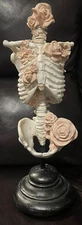 Floral Skeleton Tabletop Decor Michaels-2020-VERY rare item-None for sale 