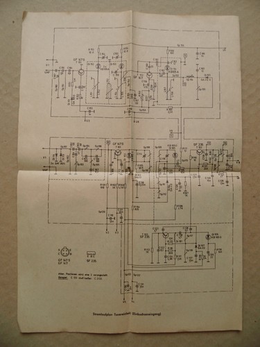 TV Luxomat VT 130 Konvolut Originaler Unterlagen DDR 1978 - Bild 2 von 12