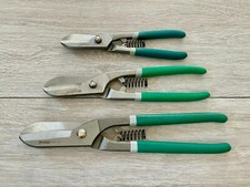 Heavy Duty 8,10,12IN Tin Snips Straight Cut Sheet Metal Aviation Shears Scissors