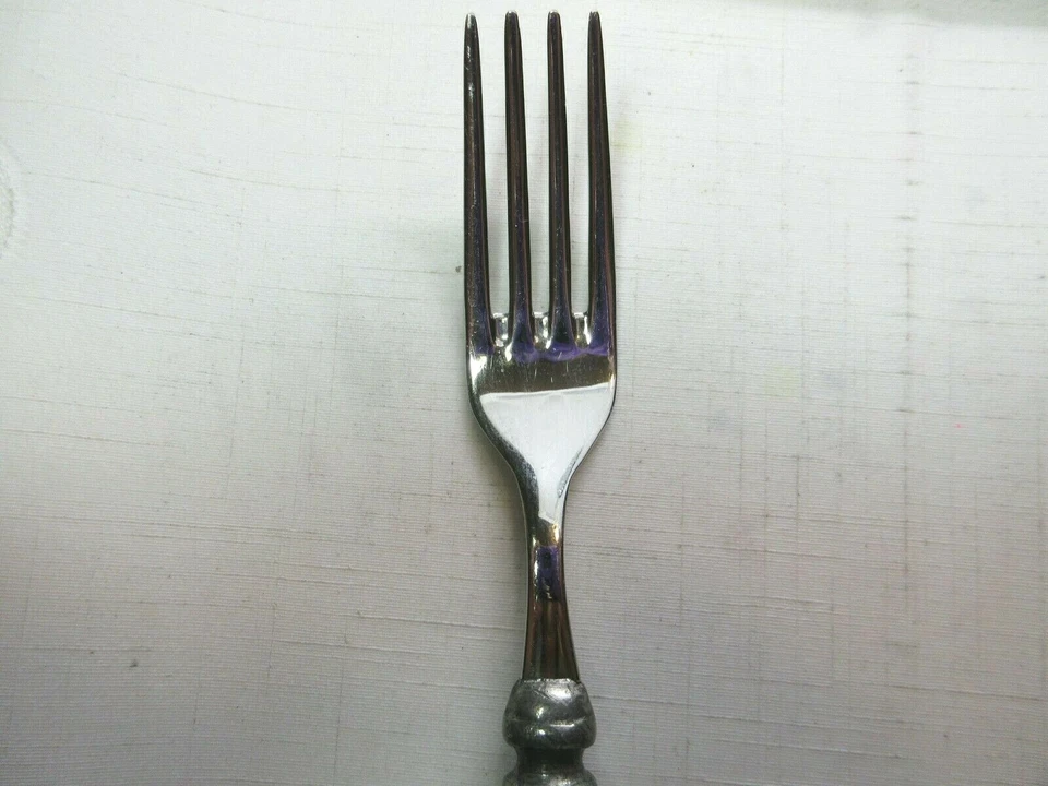 Bugatti of Italy CAPITAL *1 Dinner Fork*  8 7/8"  Stainless/Pewter Flatware  - Image 4 of 4