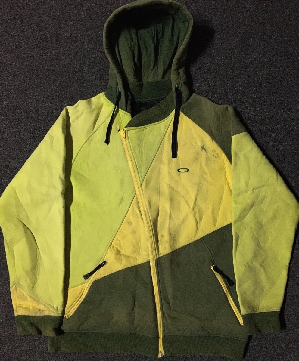 Vtg Oakley Faded Distress Hoodie XL Skate Grunge Gorpcore Surf 90s  