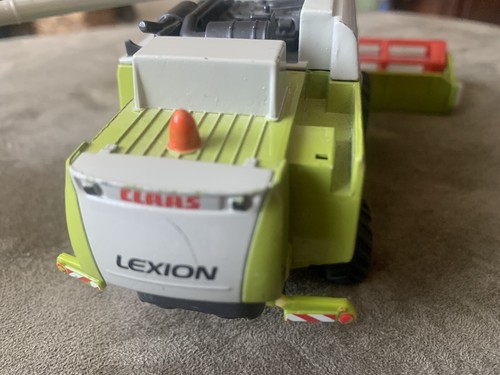 Siku Claas Lexion 600 Combine Toy Model Metal & Plastic w/ Rubber Tires 9.5”Long - Picture 15 of 15
