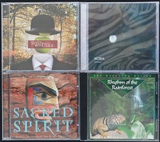 CD's collection, Seven Percent Mind Using, Noria, Sacred Spirit, Rhythm rainfor 