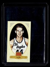 2012 Panini Golden Age #142 Jerry West Mini Broad Leaf Brown Ink card