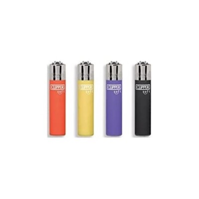 Clipper Feuerzeuge - 4er Set - Micro Soft Touch #2 - 410