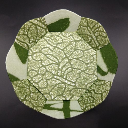 Handmade Japanese Washi Dish | Unique Tray for Jewelry & Gifts | w/ Tracking - Picture 3 of 6