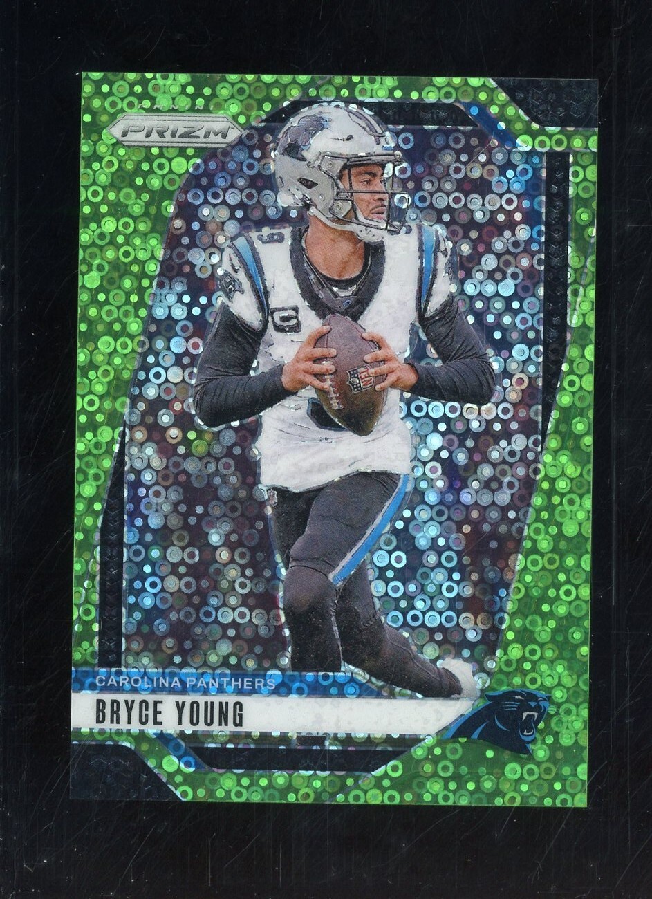 2024 Prizm No Huddle Green #37 Bryce Young Panthers 8/10