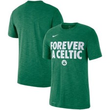 Nike Dri-FIT Boston Celtics Essential Team Attitude Men T-Shirt Green AQ6566-312