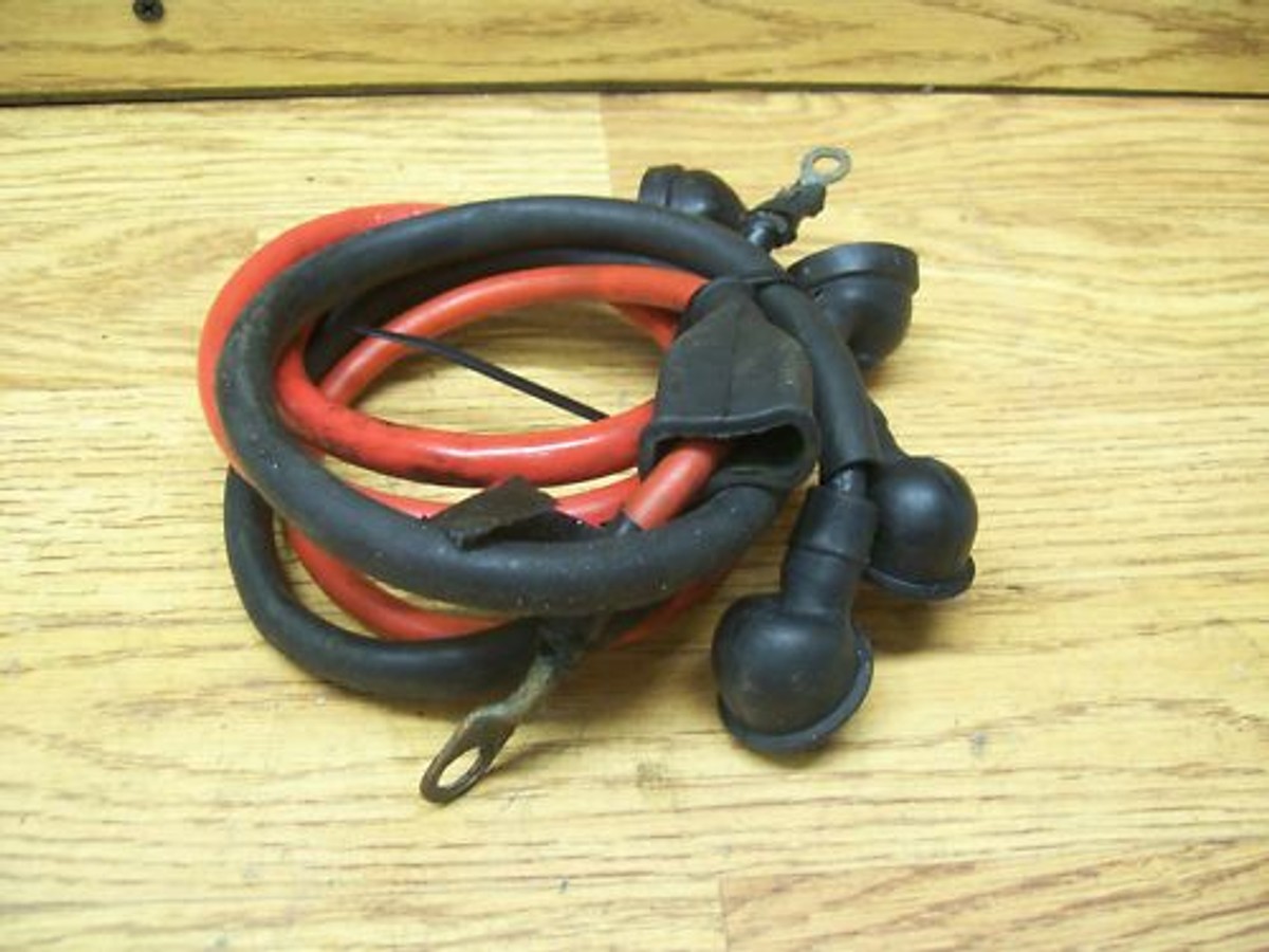 ちゃも KAWASAKI ZXI 900 OEM Battery Cables #25B159J | eBay