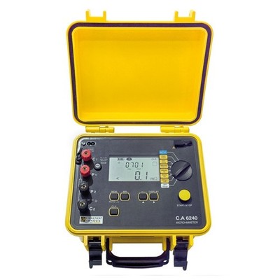 Chauvin Arnoux Micro-Ohmmeter C.A 6240 Durchgangsprüfer P01143200