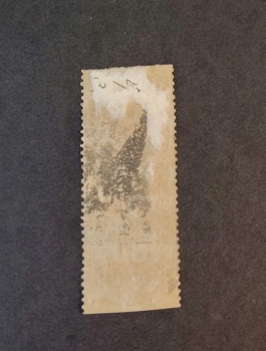 US Revenue Stamp Scott #R64b: 60c Inland Exchange, Used, "Signed" or Something - Picture 2 of 4
