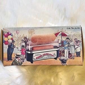 Vintage Sunbeam Coney Island Frank ‘ N Bun Hot Dog Steamer Original Box Working
