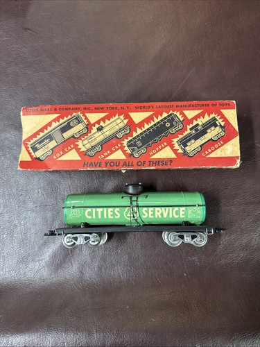 Marx Trains 7348 Cities Service 2532 W/Auto Couplers - Excellent | eBay