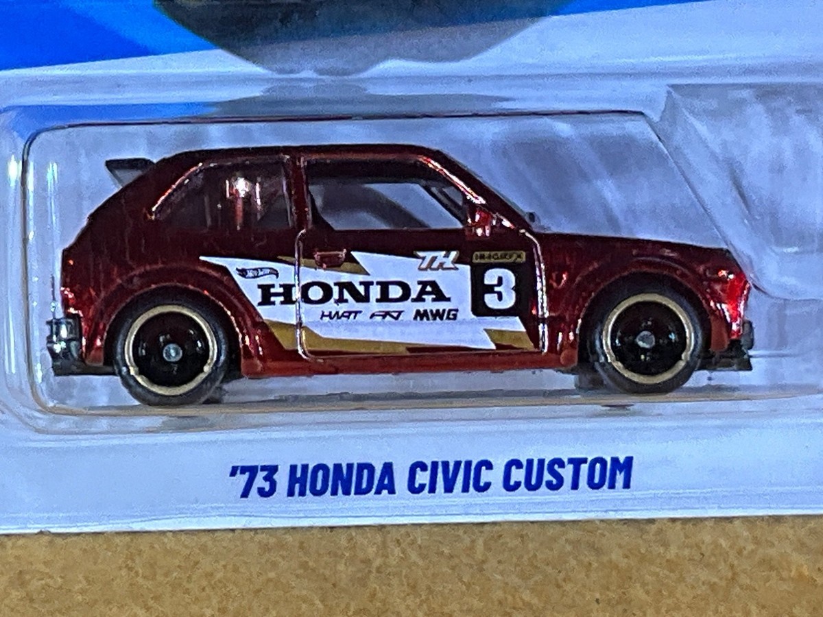 M13-41 HOT WHEELS - SUPER TREASURE HUNT - '73 HONDA CIVIC CUSTOM