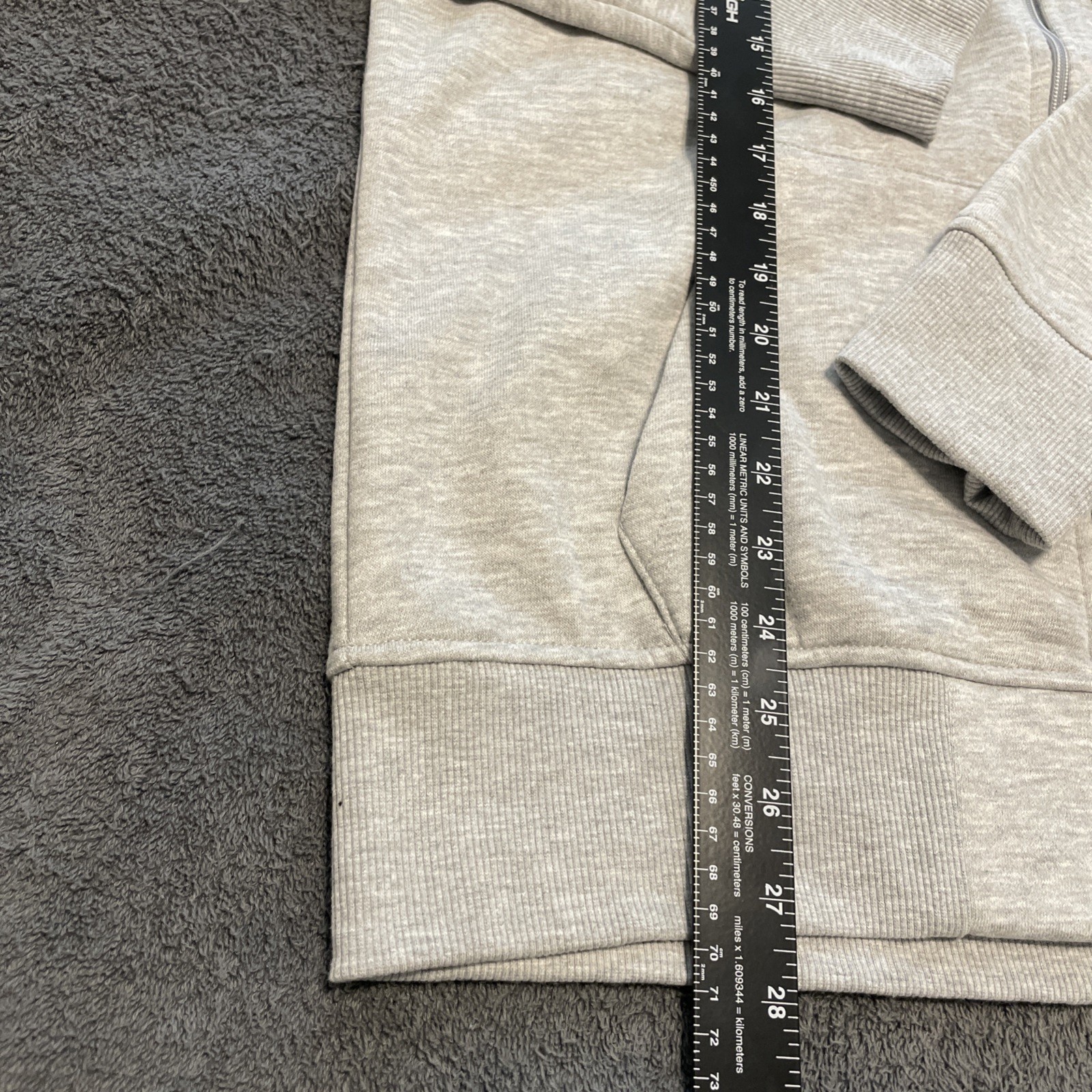 True Religion Core Full Zip Hoodie Fleece Jacket Mens Large Classic Buddha NWT thumbnail 11