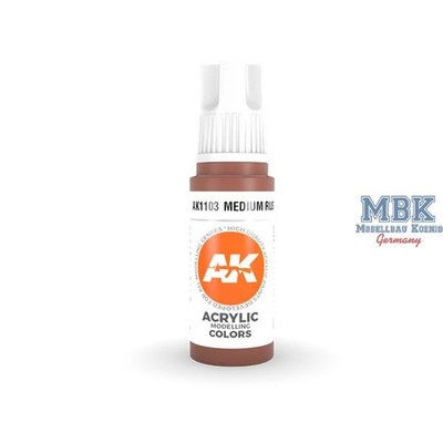 AK Interactive S.L. AK-11103 Medium Rust (3rd Generation)