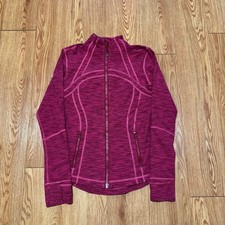 Lululemon Women's Define Jacket Full Zip Pink Athleisure Workout Size 6