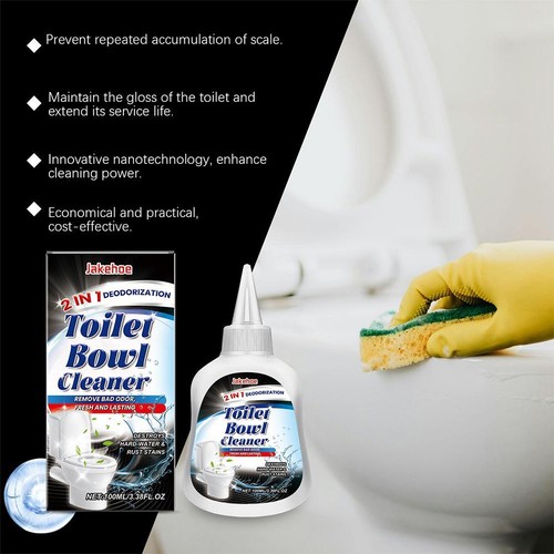 1-3x Stubborn Stains Cleaner Toilet Cleaning Spray Foam Cleaner Spray◁ W8A7