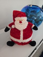 Russ Christmas Cringle Roly Poly Squishy Super Soft Plush Stuffed Santa Claus