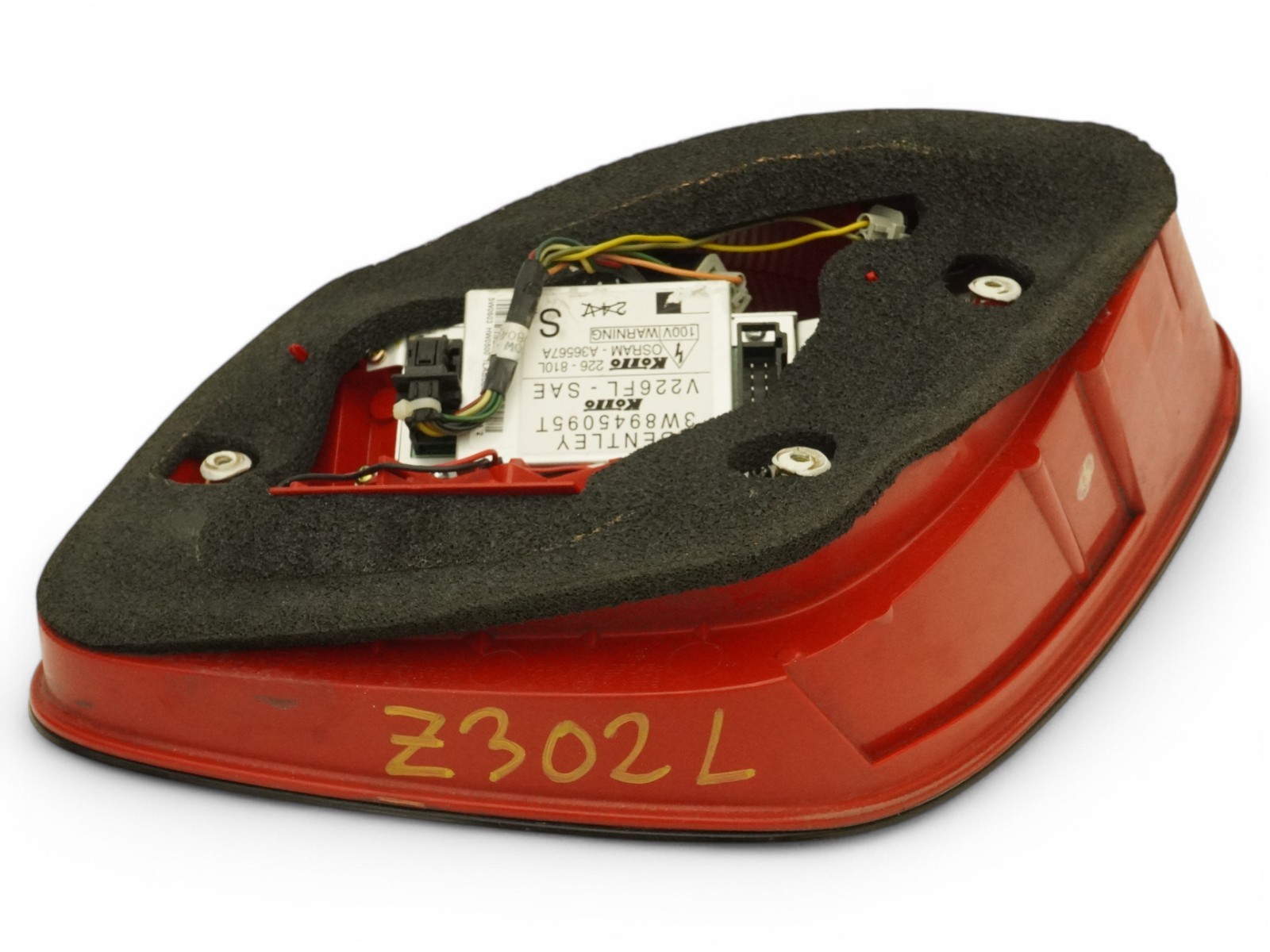 03-09 Bentley Continental GT GTC Taillight Rear Left Driver LH 3W8945095T OEM