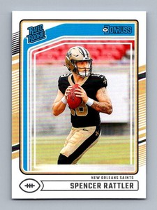 #359 2024 Donruss Rated Rookie BASE / Spencer Rattler RC Saints