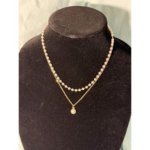Elegant Layered Pearl Necklace (MWL20)