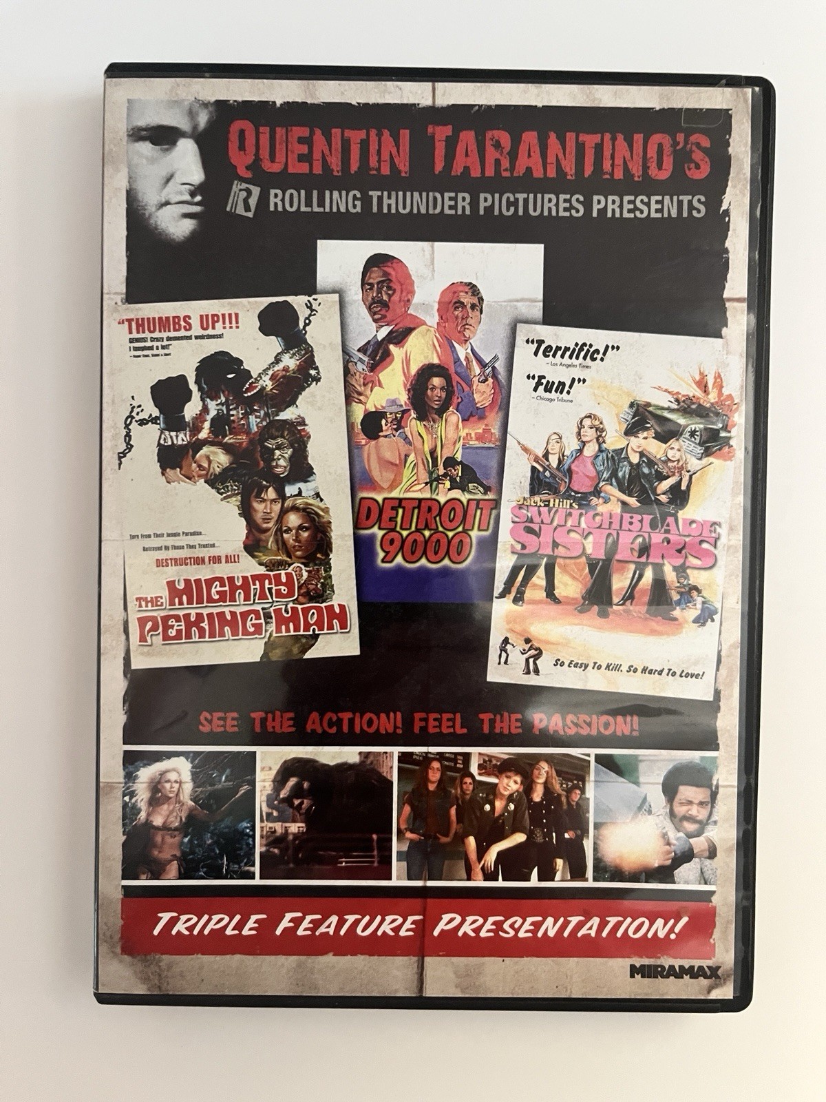 Quentin Tarantinos Rolling Thunder Pictures Presents: Triple Feature...