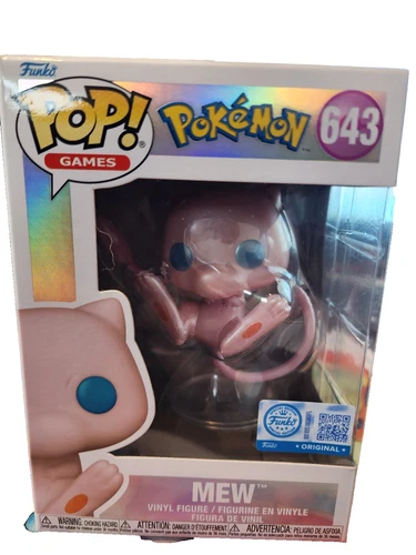 Mew Pearlescent Pop 2025 - Vinyl Figure by Funko [New/Sealed - Pokemon Center]
