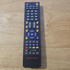 Sceptre OEM Original TV Television Replacement Remote Control Tested Black