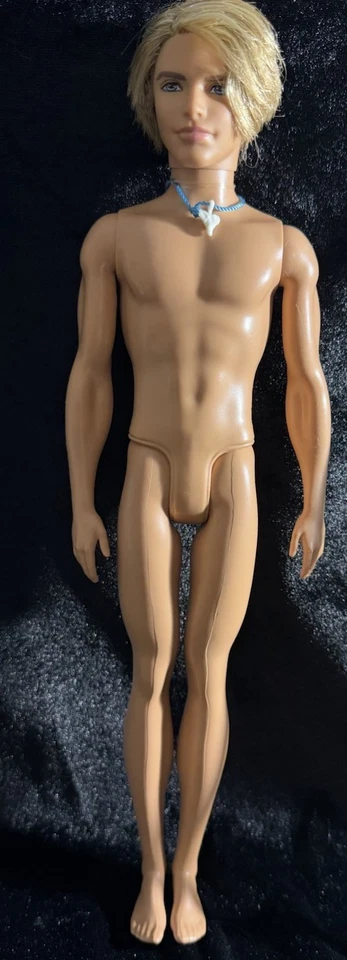 Rubia Ken - Pelo enraizado - Muñeca Barbie de moda Mattel - Desnuda para ÚNICA #23 Foto 3 de 3