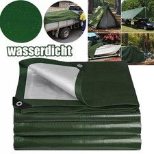 Abdeckplane wasserdicht 320g/m² PE Schutzplane mit ösen UV-beständig Gewebeplane