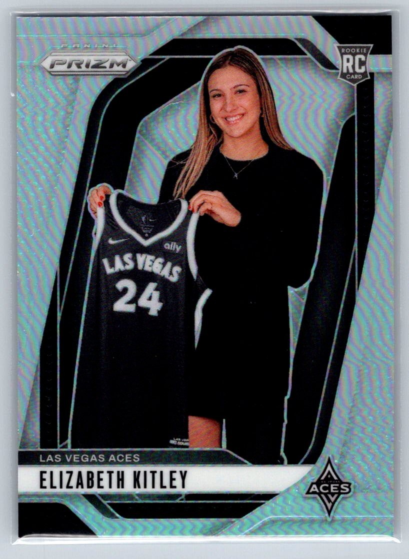 2024 Panini Prizm WNBA #140 Elizabeth Kitley Silver Prizms Rookie Basketball