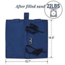 Leg Weight Bags Sand Bags for Pop Up Canopy Tent Leg Anchor Kit , 33LB Per Bag