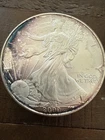 2000 American Silver Eagle BU Coin 1 Oz $1 Dollar Uncirculated/ Toning