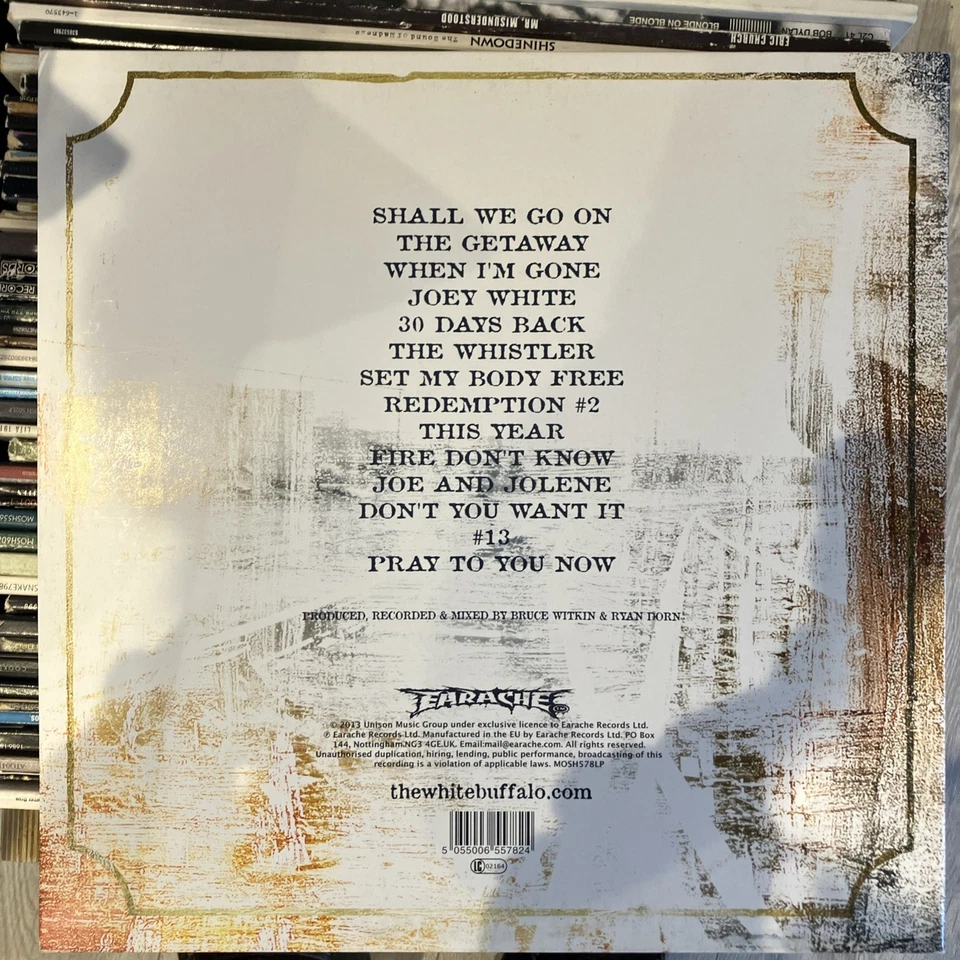 Shadows, Greys & Evil Ways [Lp] by The White Buffalo (Record, 2017) - Image 2 of 2