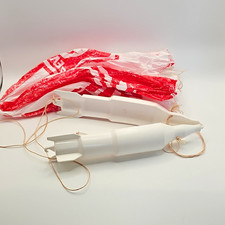 Stevens Toys Vintage 1960 Rocket Parachute Space Toy