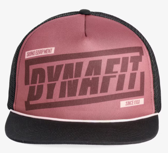 DYNAFIT Gráfico Camionero Gorra Snapback Billete Plano Esquí Touring Trail Running