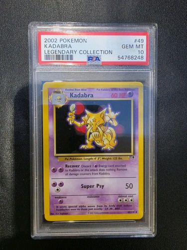Kadabra graded PSA 10 for sale on eBay