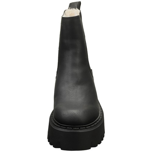 Buffalo Aspen Vegan Chelsea Boots Donna Nero - 39 EU - Imagen 3 de 8