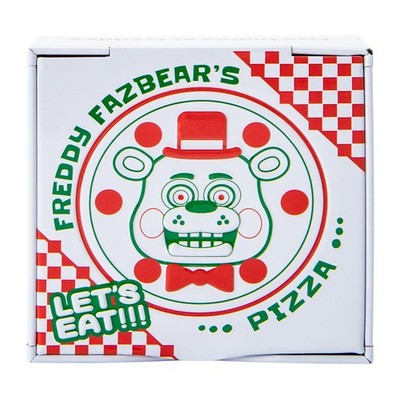 FNAF Five Nights at Sour Orange Candy Slices In Pizza Box Tin Freddy Fazbear 5B