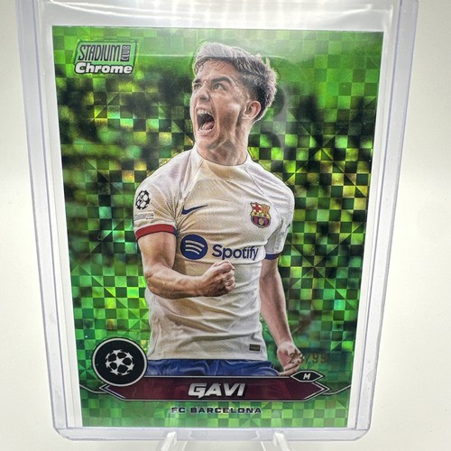 2024 Topps Stadium Club Chrome Gavi Green X Refractor /99